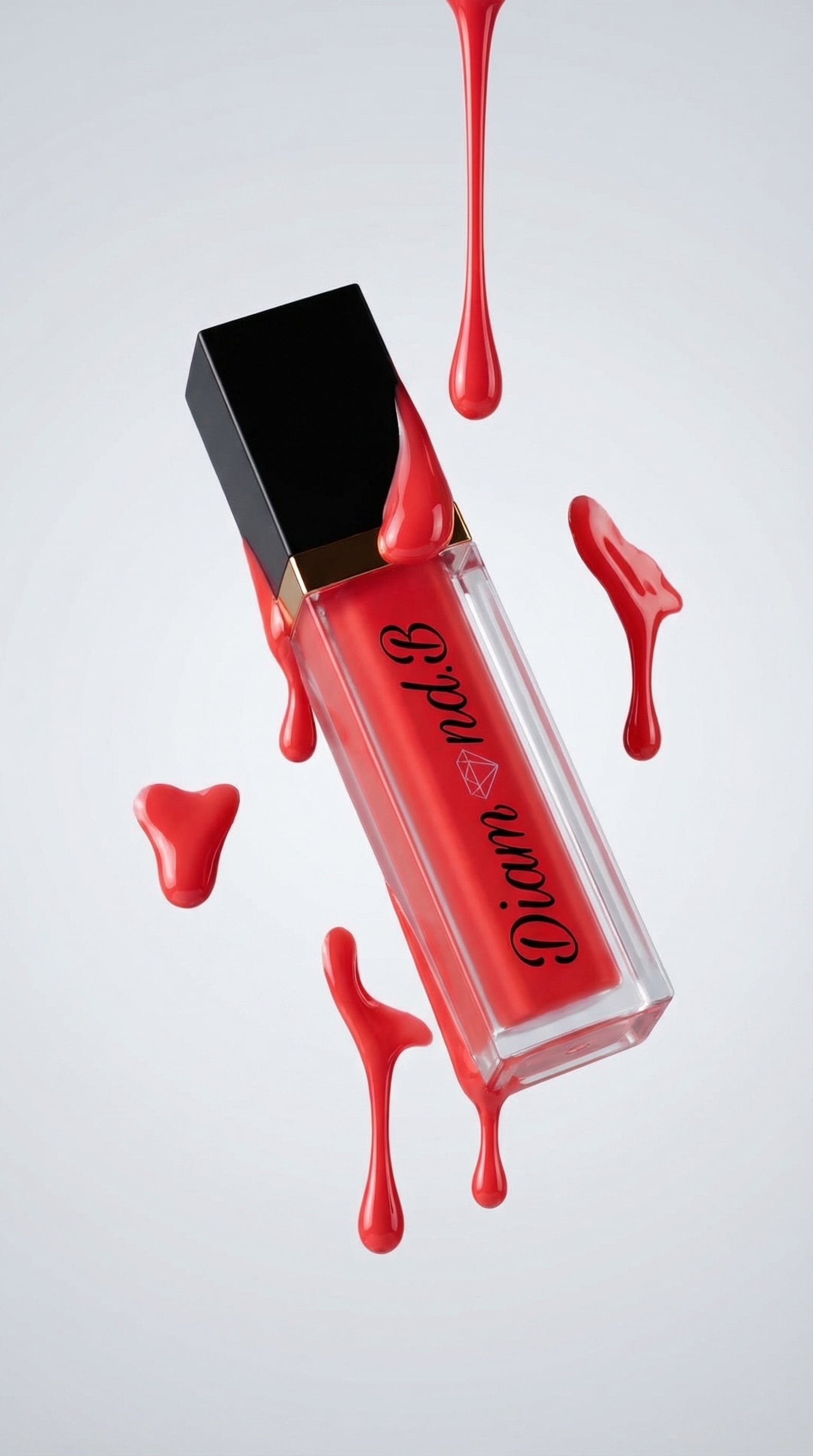 DiamondB soft Red Lip Oil ( Vegan)